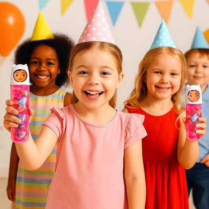 Imagem de Kit 15 Tubos Casa Mágica Gabby Porta Objetos Doces Lembrancinha de Festa Infantil