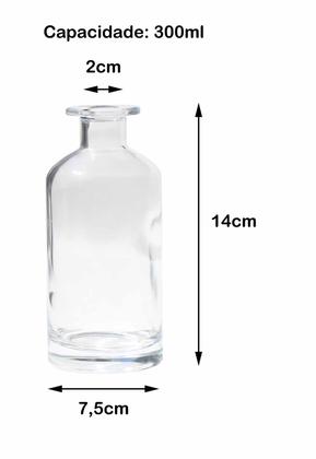 Imagem de Kit 15 Vaso Decorativo Vidro 14cm Vaso para Planta Redondo