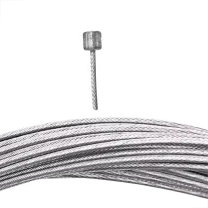 Imagem de Kit 150 Cabos De Aço Câmbio Traseiro Freio V-brake Dianteiro Marcha Bike1800mm 1.5mm Aço Reforçado Combo Bicicleta Longo Reforçado Aro 24 26 29 700