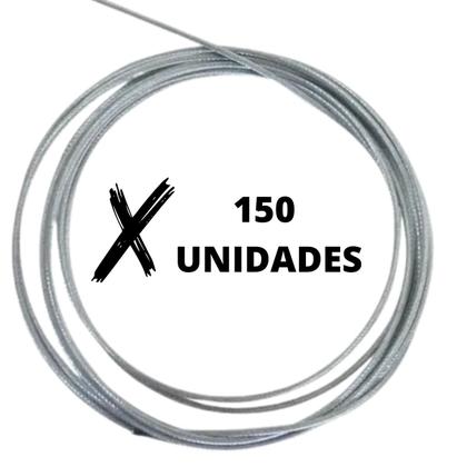 Imagem de Kit 150 Cabos De Aço Câmbio Traseiro Freio V-brake Dianteiro Marcha Bike1800mm 1.5mm Aço Reforçado Combo Bicicleta Longo Reforçado Aro 24 26 29 700