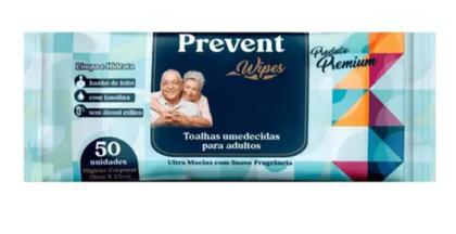 Imagem de Kit 150 Toalhas Umedecidas Para Adultos - Banho de Leito Prevent Wipes (3 Embalagens)