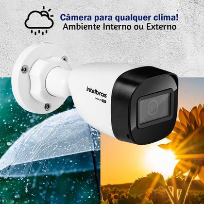 Imagem de Kit 16 Câmeras Intelbras VHD 1130 B 720p com Lente 2.8mm Visão Noturna 30m Proteção IP67 + DVR Intelbras MHDX 1316 16 Canais Multi HD + 2TB BarraCuda