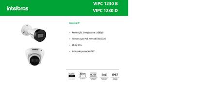Imagem de Kit 16 Câmeras Ip Intelbras Nvd 1216 Câmeras Vipc 1230 Onvif