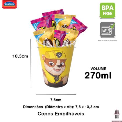 Imagem de Kit 16 Copos Patrulha Canina Festa Infantil Decoração Lembrancinha Aniversário