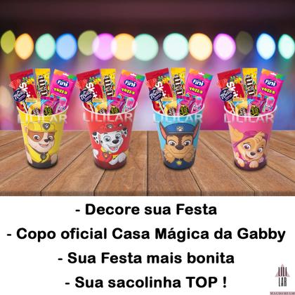 Imagem de Kit 16 Copos Patrulha Canina Festa Infantil Decoração Lembrancinha Aniversário