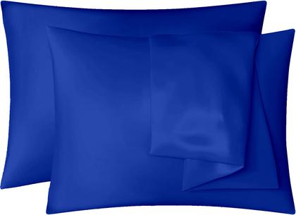 Imagem de Kit 16 Fronhas de Cetim (8 Pares) Charmousse Anti Frizz Seda