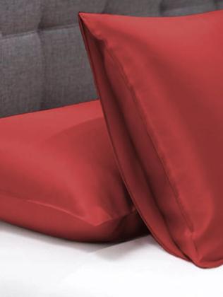 Imagem de Kit 16 Fronhas de Cetim (8 Pares) Charmousse Anti Frizz Seda