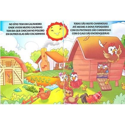 Imagem de Kit 16 Livros Infantis Fábulas Fazendinha Do Seu Lobato