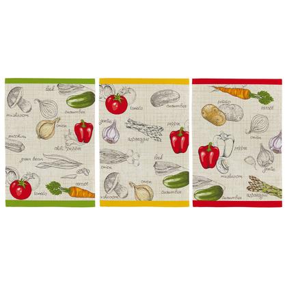 Imagem de Kit 16 Panos de Copa Prato Sortido Atacado Estampado Teka