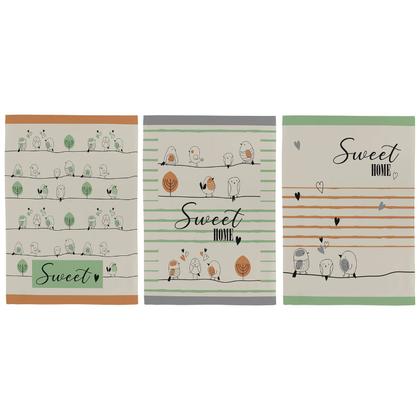 Imagem de Kit 16 Panos de Copa Prato Sortido Atacado Estampado Teka