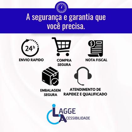 Imagem de Kit 16 pçs alerta e direcional pvc 250x250x5mm