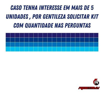 Imagem de Kit 18 Adesivos Vinílico Proteção Borda Piscina 100cm X 20cm Vinil
