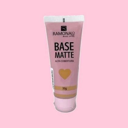 Imagem de Kit 18 Base Matte Cor 05 Bege Escuro 35gr - Ramona Make Up