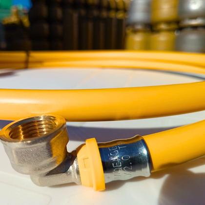Imagem de Kit 18 Metros Tubo Pex Multicamadas 16mm P/ Gás com Conexões