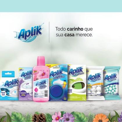 Imagem de Kit 18 Pedra Sanitária Perfumada 20g Fixação Aplik - Envio Já