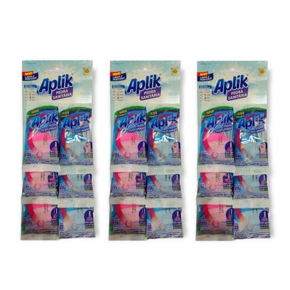 Imagem de Kit 18 Pedra Sanitária Perfumada 20g Fixação Aplik - Envio Já