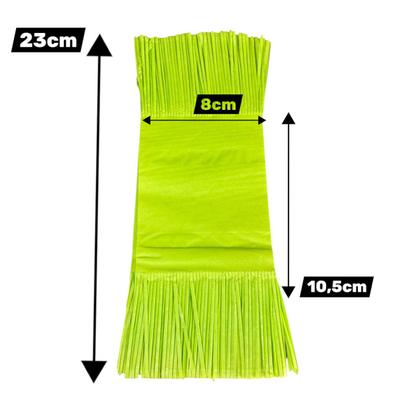 Imagem de Kit 190 Papel de Seda Verde Claro para Embalar Bala De Coco