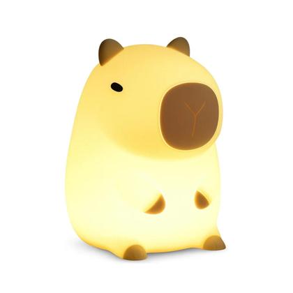 Imagem de Kit 2 Abajur Capivara Luminária Noturna Led Lâmpada