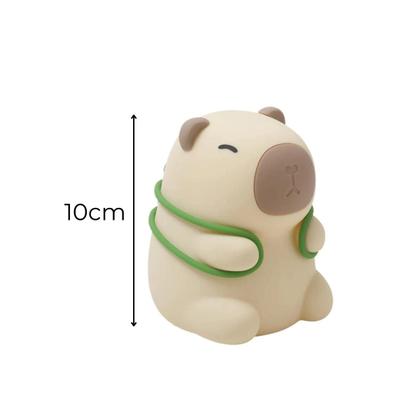 Imagem de Kit 2 Abajur Capivara Luminária Noturna Led Lâmpada