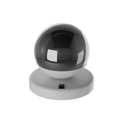 Imagem de Kit 2 Abajur de Mesa Dama moderno Com Globo 10cm Decoração iluminação de Casa, Sala, Quarto Cama e Cabeceira e Escritório