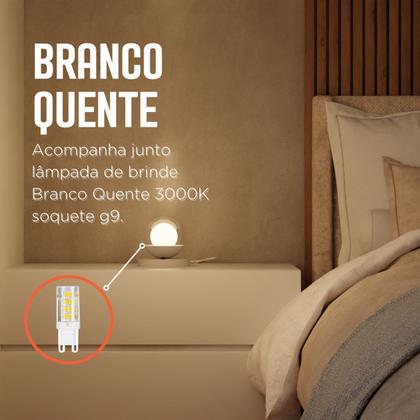 Imagem de Kit 2 Abajur de Mesa Dama moderno Com Globo 10cm Decoração iluminação de Casa, Sala, Quarto Cama e Cabeceira e Escritório