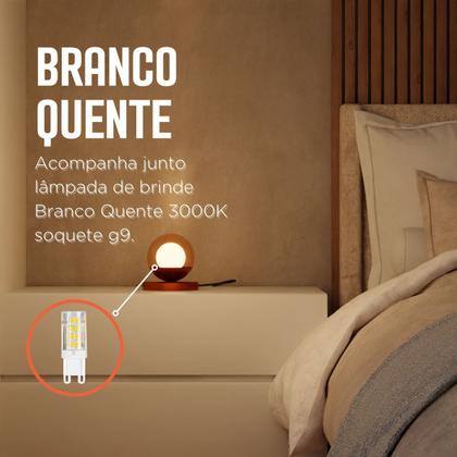 Imagem de Kit 2 Abajur de Mesa Dama moderno Com Globo 10cm Decoração iluminação de Casa, Sala, Quarto Cama e Cabeceira e Escritório