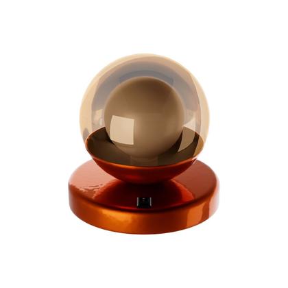 Imagem de Kit 2 Abajur de Mesa Dama moderno Com Globo 10cm Decoração iluminação de Casa, Sala, Quarto Cama e Cabeceira e Escritório