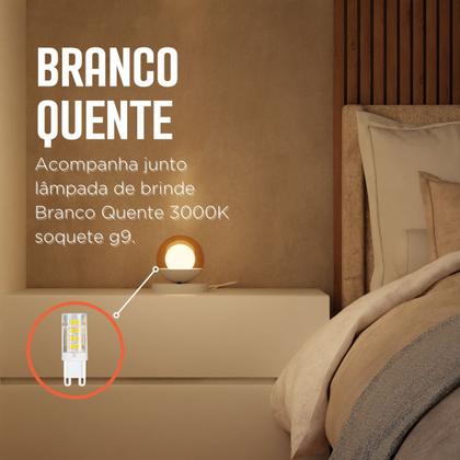 Imagem de Kit 2 Abajur de Mesa Dama moderno Com Globo 10cm Decoração iluminação de Casa, Sala, Quarto Cama e Cabeceira e Escritório