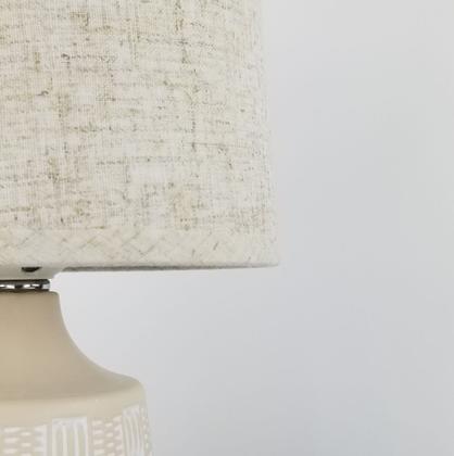 Imagem de Kit 2 Abajures Com Cúpula Palha - Luminárias de Mesa / Sala