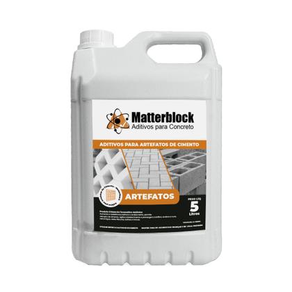 Imagem de Kit 2 Aditivos Blocos Concreto Artefatos + Nanoblock 5L Cada