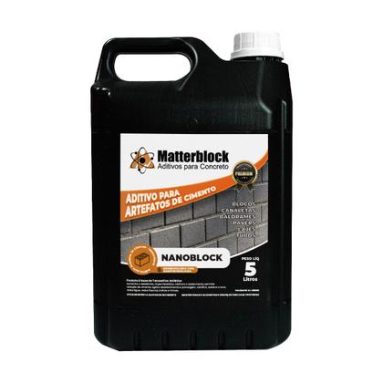 Imagem de Kit 2 Aditivos Blocos Concreto Artefatos + Nanoblock 5L Cada