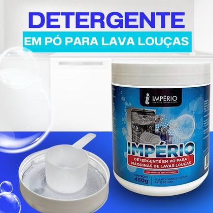 Imagem de Kit 2 Advanced Detergente Em Pó Para Lava Louças 450gr Império