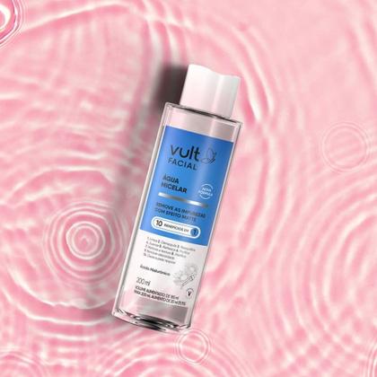 Imagem de Kit 2 Água Micelar Demaquilante Facial Vult Facial 10 em 1 200ml
