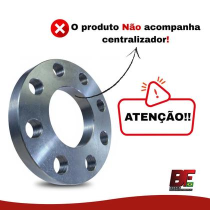 Imagem de Kit 2 Alargador Espaçador de Roda 15mm Chevrolet Toyota Ford