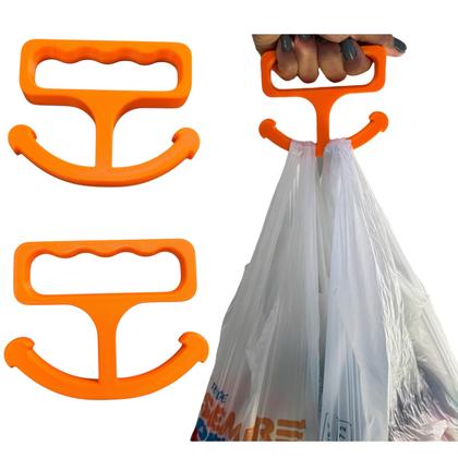 Imagem de Kit 2 Alças Porta Sacolas Pegador Sacolas - Mod 3