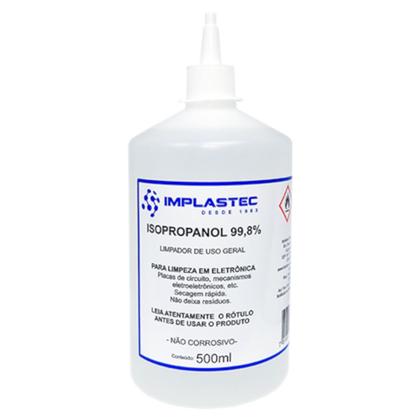 Imagem de Kit 2 Álcool Isopropilico 500ml - 99,8% Isopropanol Limpeza Eletrônica, Placas e Circuitos