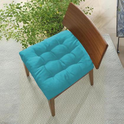 Imagem de Kit 2 Almofadas Assento Futton Design Liso Sofisticado