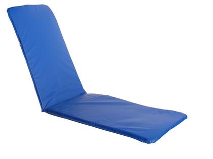 Imagem de Kit 2 Almofadas P/ Espreguiçadeira  Colchonete AZUL