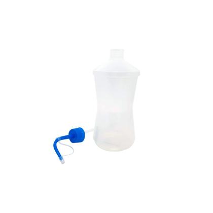 Imagem de Kit 2 Almotolias Transparente 500ML Bico Curvo