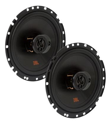 Imagem de Kit 2 Alto Falantes 6  JBL FLEX4 6TRFX55 110 Watts Rms + Kit 2 Strobo AJK 6W Ritimico 3.0