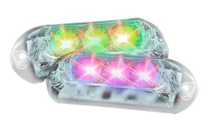 Imagem de Kit 2 Alto Falantes 6  JBL FLEX4 6TRFX55 110 Watts Rms + Kit 2 Strobo AJK 6W Ritimico 3.0