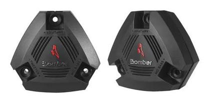 Imagem de Kit 2 Alto Falantes Bomber Two Way 2 Vias Upgrade 6 Pol + Tweeter + Mid Bass 120W 4 Ohms