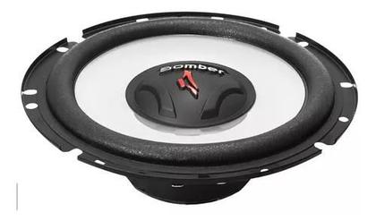 Imagem de Kit 2 Alto Falantes Bomber Two Way 2 Vias Upgrade 6 Pol + Tweeter + Mid Bass 120W 4 Ohms