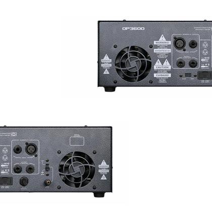 Imagem de KIT 2 AMPLIFICADORES POTÊNCIA ONEAL OP-3600 700W RMS COR:Preto