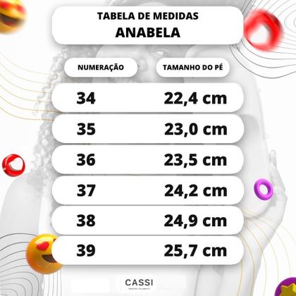 Imagem de Kit 2 Anabela Fechada Salto Alto Bloco Meia Pata Elastico