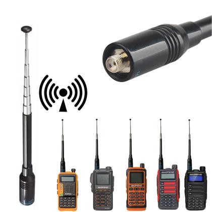 Imagem de Kit 2 Antena Nagoya Para Radio Comunicador RC3002 UV5R 