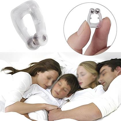 Imagem de Kit 2 Aparelhos Magnético DK Clip Dilatador Nasal Anti-Ronco Apneia