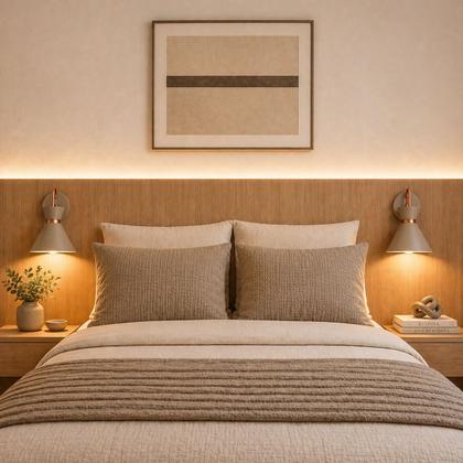 Imagem de Kit 2 Arandela Parede Berlin 15cm Fendi C/ Cobre
