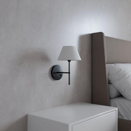 Imagem de Kit 2 Arandelas De Parede Clássica de Alumínio com Interruptor com cúpula Ref 16 com Lâmpada branco frio