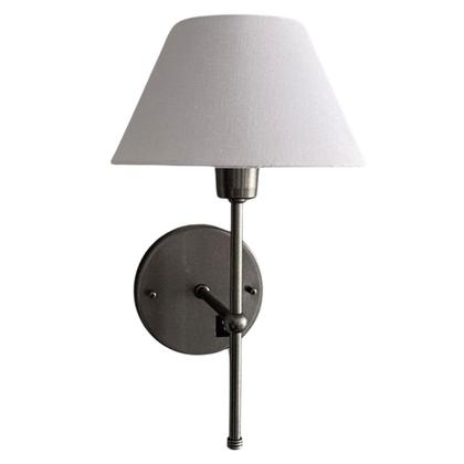 Imagem de Kit 2 Arandelas De Parede Clássica de Alumínio com Interruptor com cúpula Ref 16 com Lâmpada branco frio